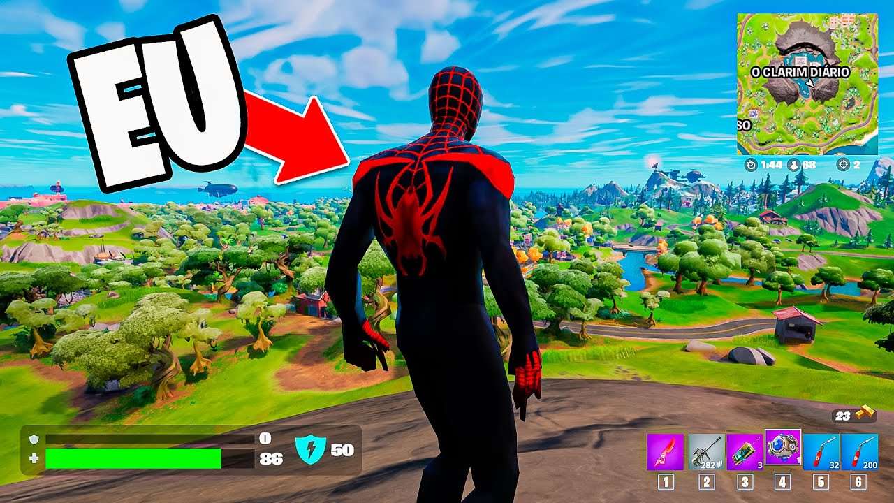 Usei o Miles Morales antes da HORA!