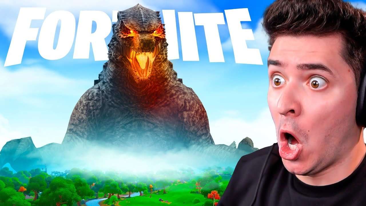 GODZILLA! NOVO BOSS NO FORTNITE!