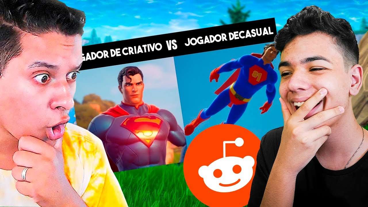 FORTNITE MEMES e CONCEPT no REDDIT com Senhor Leoncio e Noggzera