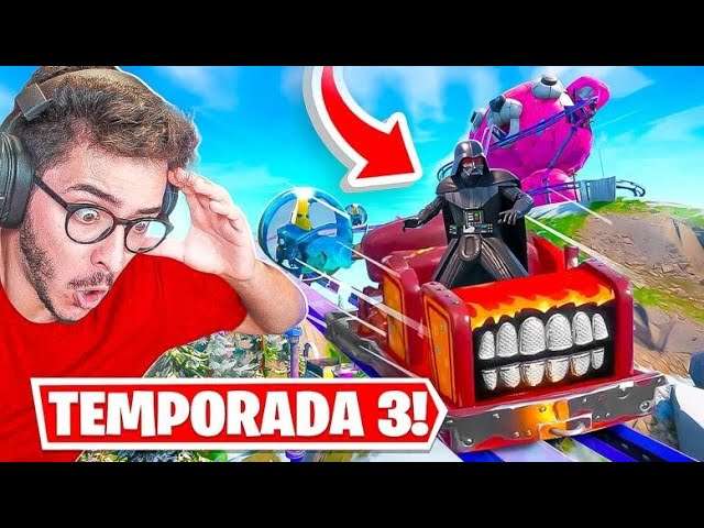 MINHA PRIMEIRA VEZ NA NOVA TEMPORADA DO FORTNITE!!