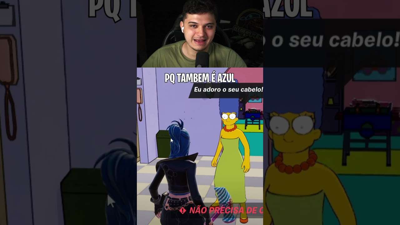 DETALHES SECRETOS DOS SIMPSONS NO FORTNITE! #fortnite #epicpartner #fortnitebr #fortnitebrasil