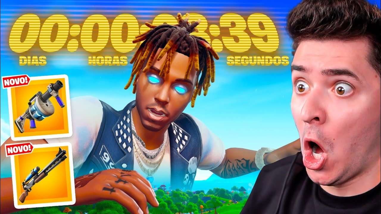 AGORA! EVENTO AO VIVO DO JUICE WRLD NO FORTNITE!