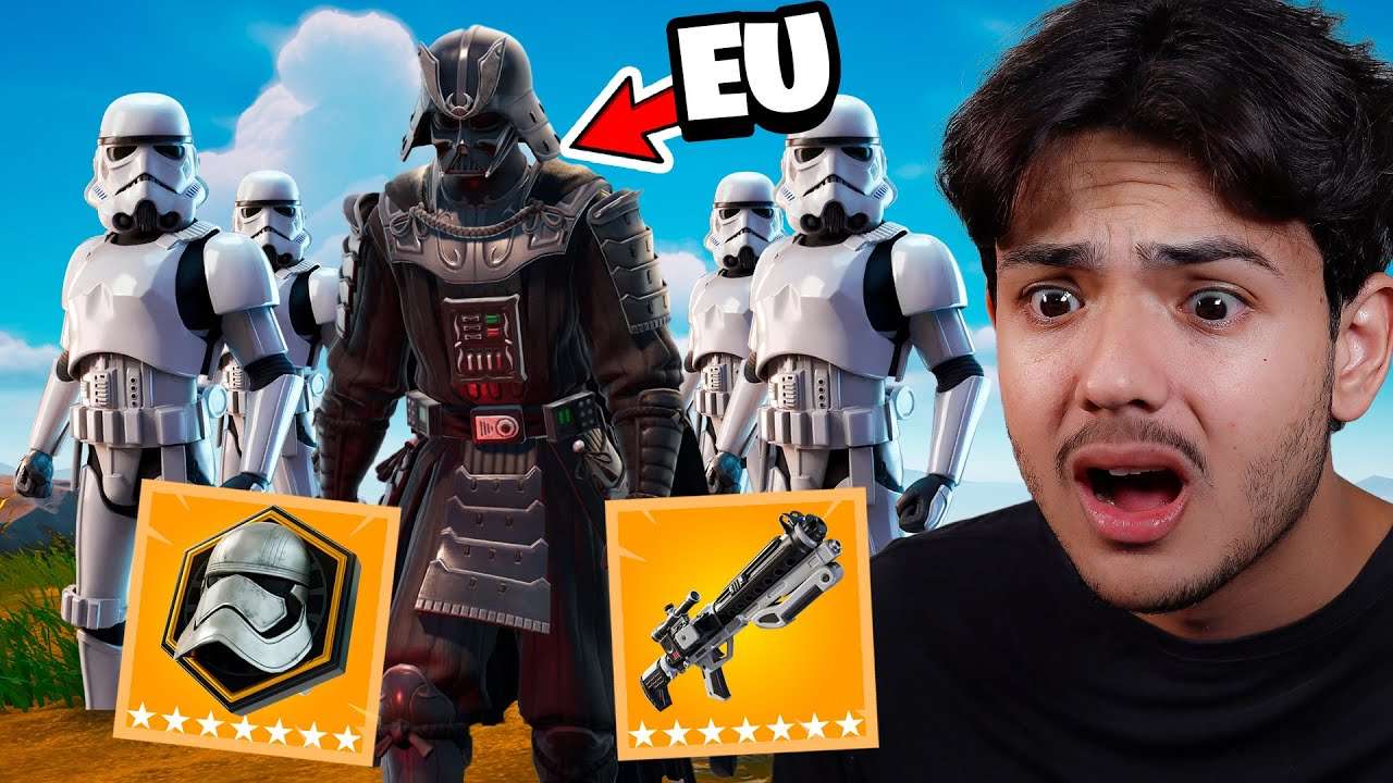 FINGI SER UM BOSS MÍTICO de STAR WARS