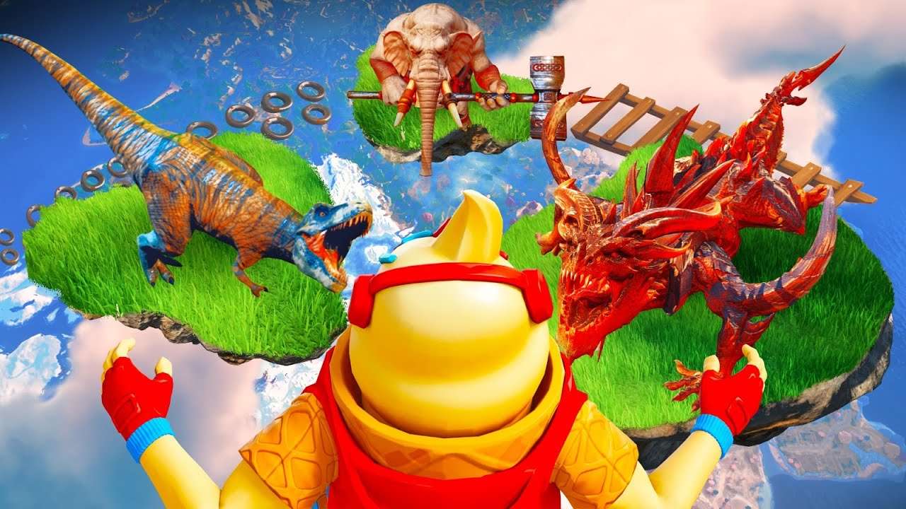 ONLY UP CONTRA CHEFES MÍTICOS! - FORTNITE