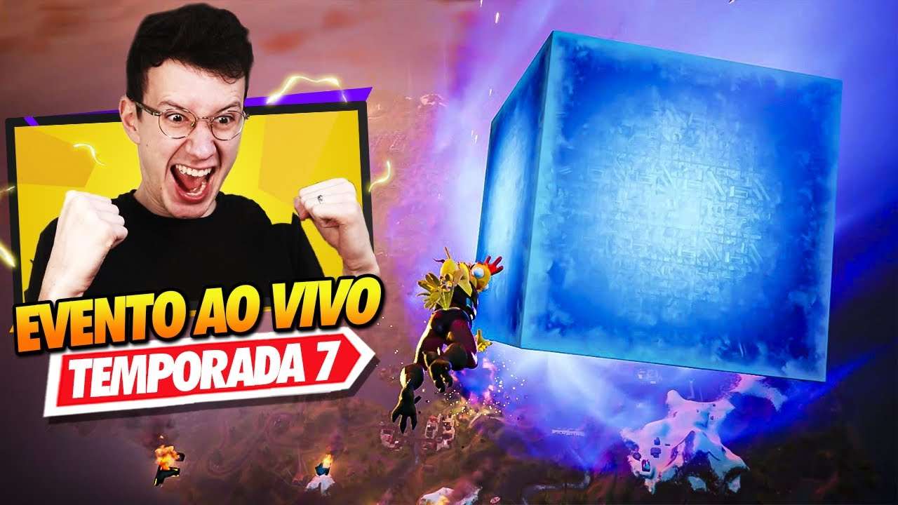 FIM DO MAPA?! EVENTO AO VIVO TEMPORADA 7 - FORTNITE