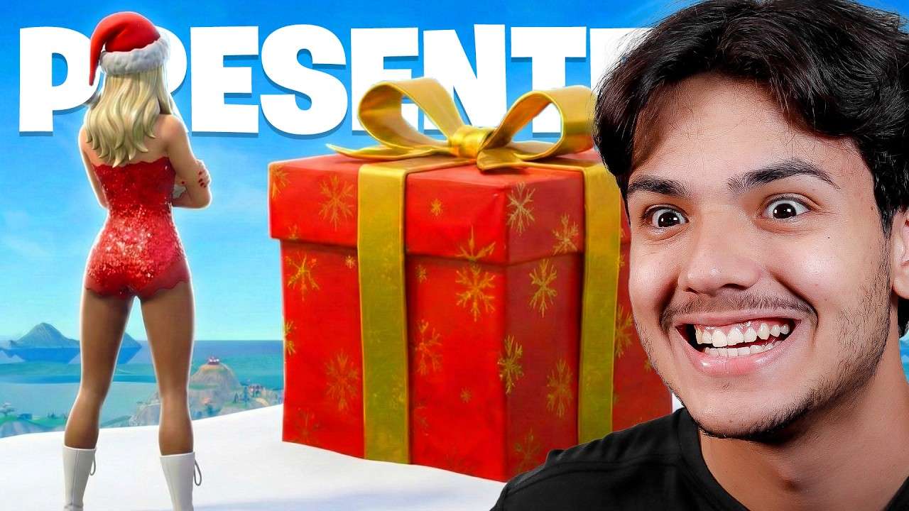 Desafio Só Vale Itens do Presente de Natal no Fortnite!