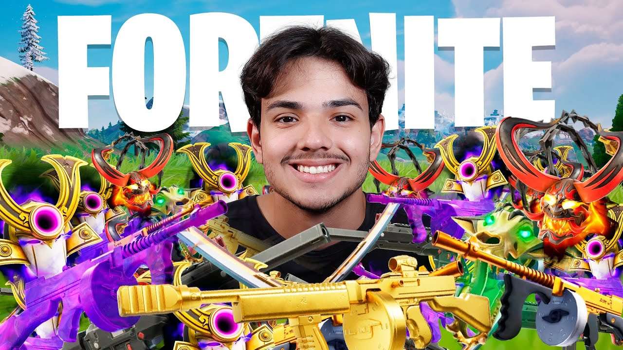Várias ARMAS MÍTICAS chegaram no Fortnite