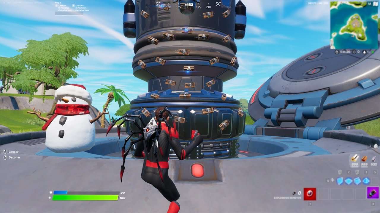 Coloquei o maximo de C4 no foguete da Epic.. 😲