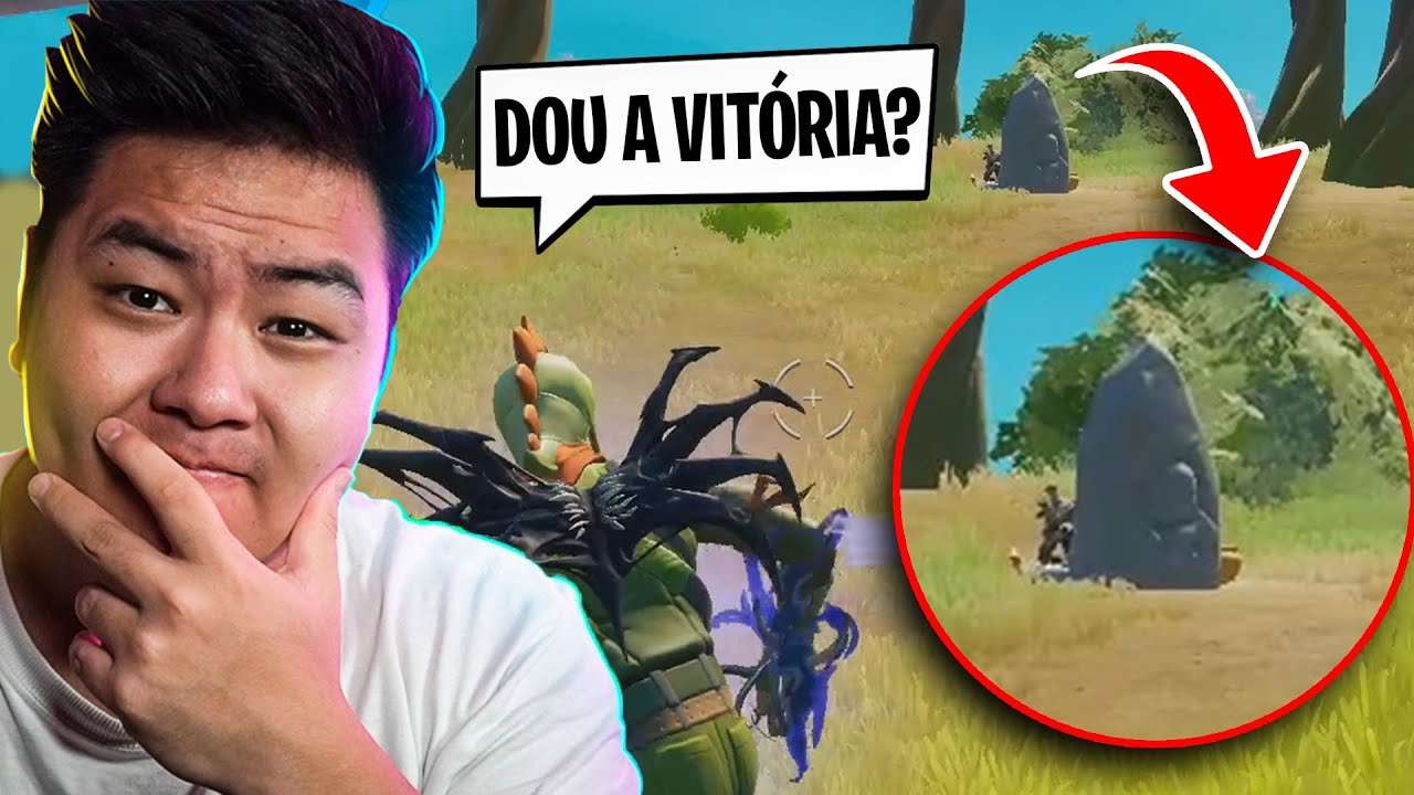 eu ia dar essa vitória pra ele... MASSSSS... | FORTNITE