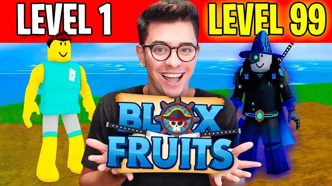 JOGUEI BLOX FRUITS PELA PRIMEIRA VEZ!