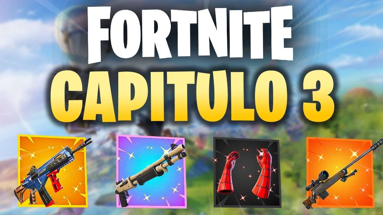 TUDO SOBRE AS *ARMAS* DO CAPÍTULO 3 - TEMPORADA 1 (FORTNITE)