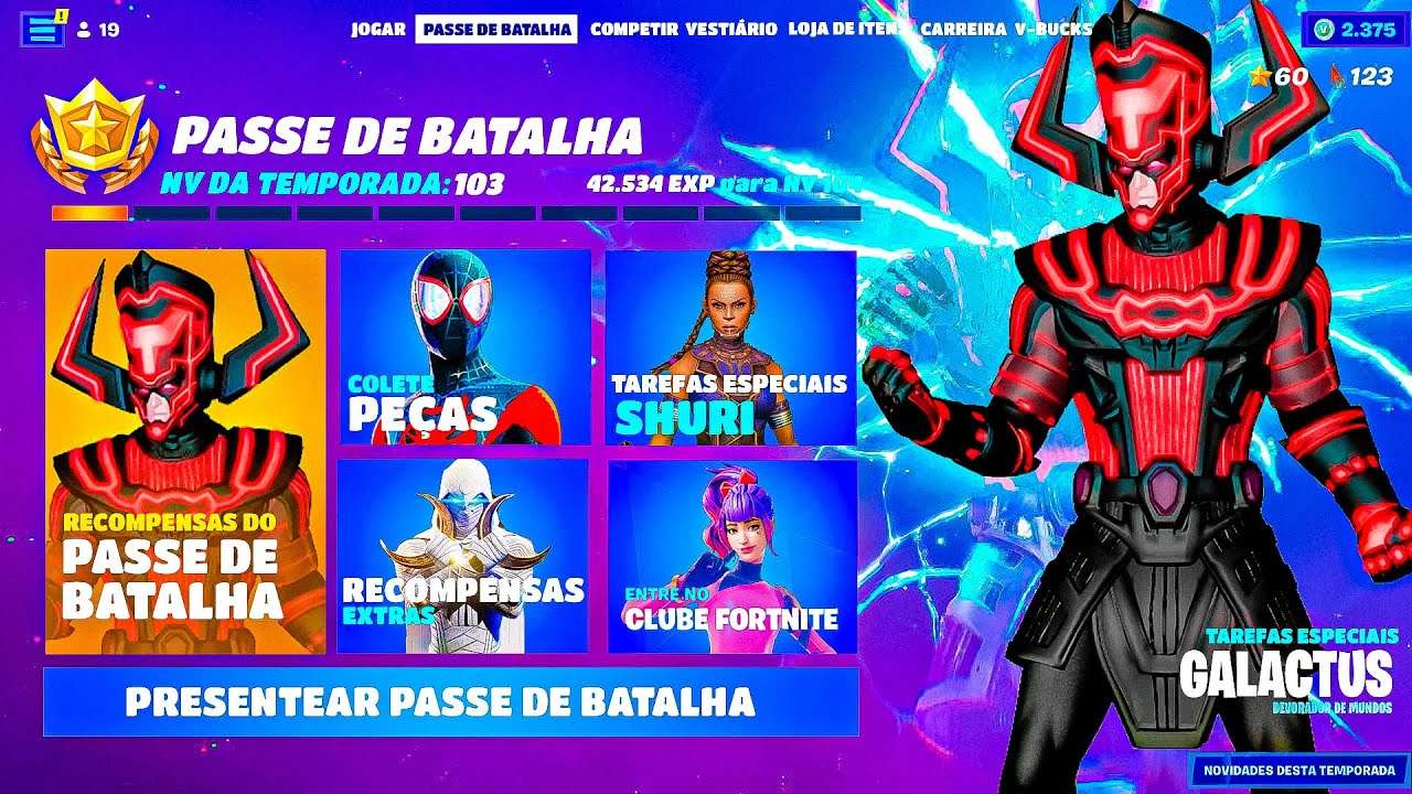 TEMPORADA COMPLETA DA MARVEL no FORTNITE TEMPORADA 3?