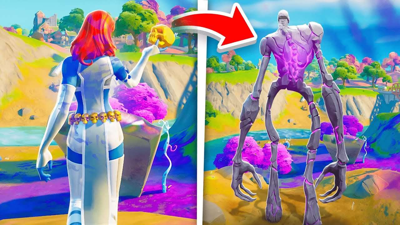 É POSSÍVEL VIRAR O GIGANTE DO CUBO COM A MÍSTICA? - VERDADE OU MENTIRA FORTNITE
