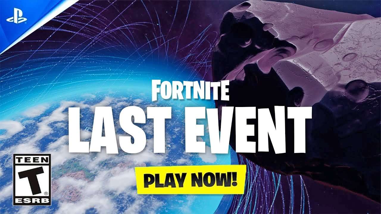 É O FIM.. O ULTIMO EVENTO AO VIVO DO FORTNITE..! HISTORIA COMPLETA DO CAPITULO 3