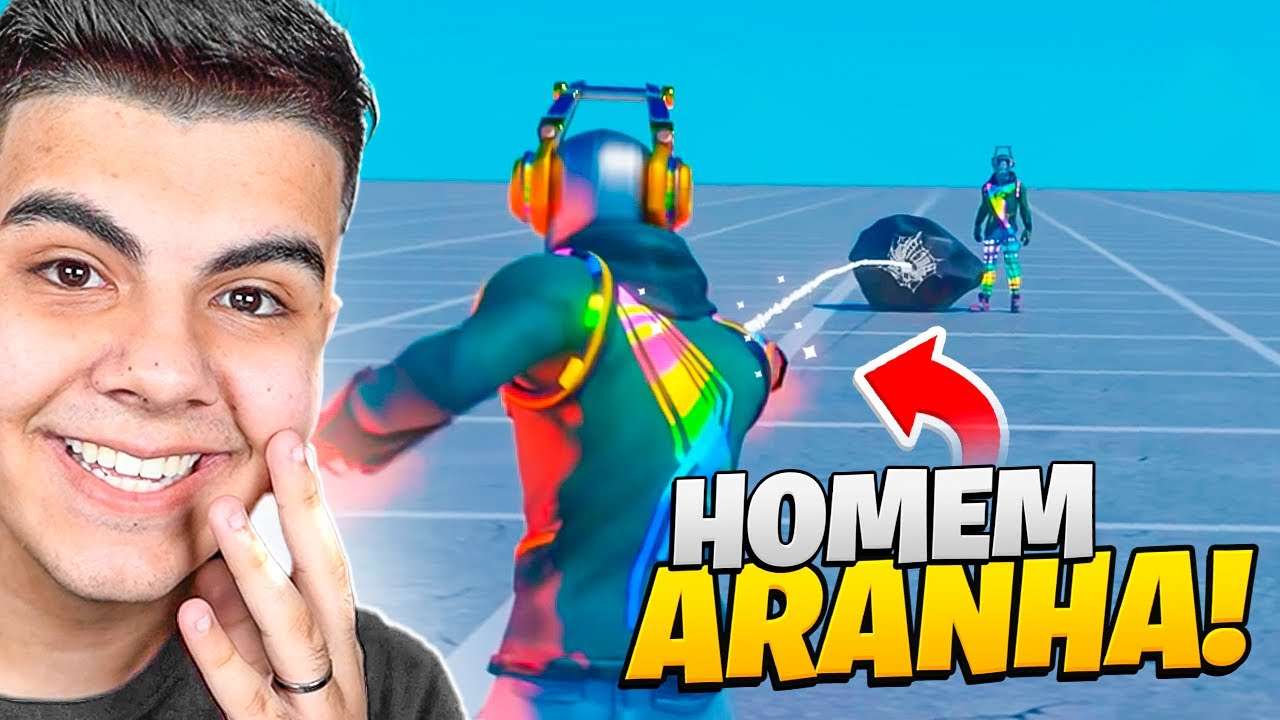 ITEM MÍTICO DO HOMEM ARANHA NO FORTNITE! #Shorts