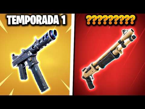 A PIOR ARMA DE CADA TEMPORADA DO FORTNITE!