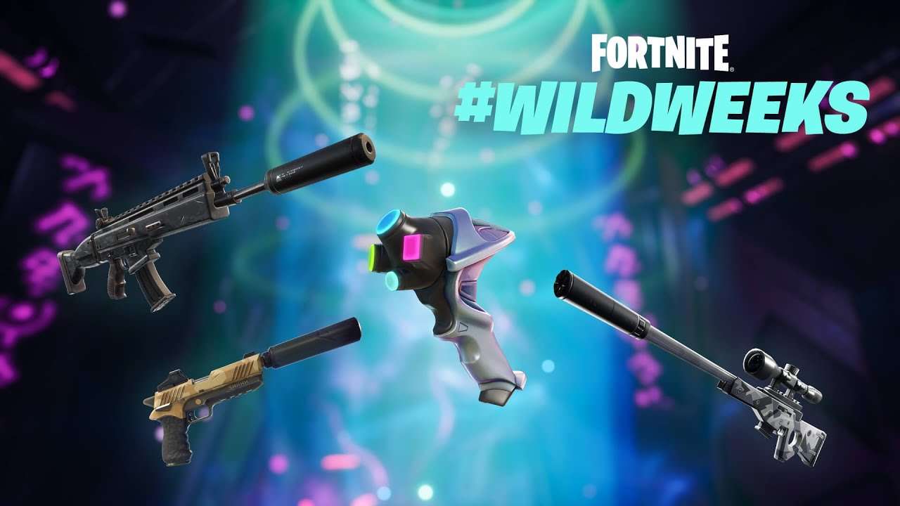 ARMAS SILENCIADAS VOLTARAM! SEMANA SELVAGEM CHEGOU NA TEMPORADA 7! #SHORTS FORTNITE
