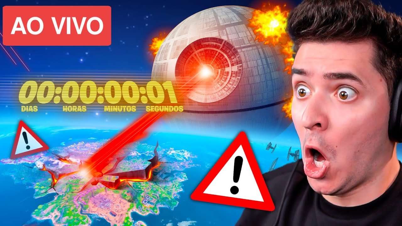 COMEÇOU 🔴 EVENTO AO VIVO FINAL DA TEMPORADA DO FORTNITE!