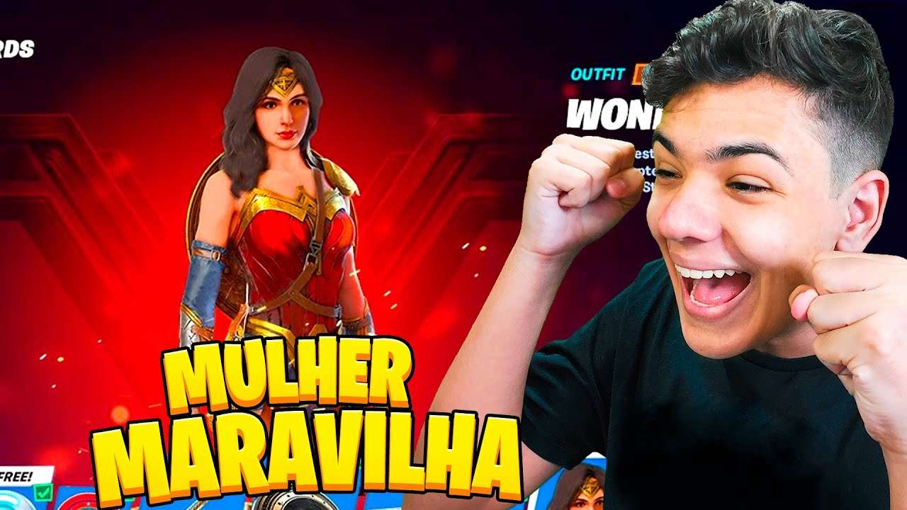 CHEGADA DA MULHER MARAVILHA NO FORTNITE? Fortnite Rumor