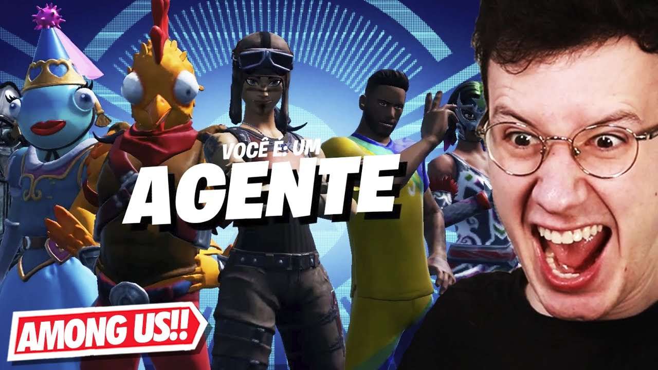 NOVO MODO OFICIAL: AMONG US NO FORTNITE É PERFEITO!!!