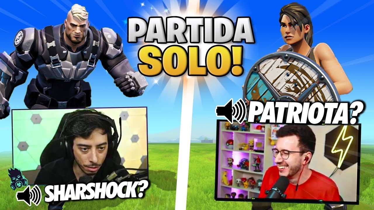 ENCONTREI O PATRIOTA NUMA PARTIDA SOLO (DE NOVO...) - FORTNITE