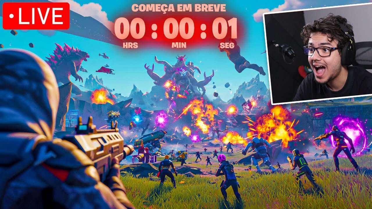 🔴AGORA! EVENTO AO VIVO DO CAPÍTULO 7 FORTNITE