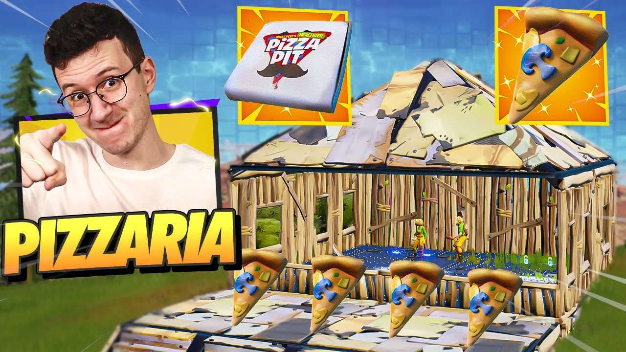 ABRI UMA PIZZARIA EM TORRES TORTAS COM O *NOVO* ITEM - FORTNITE