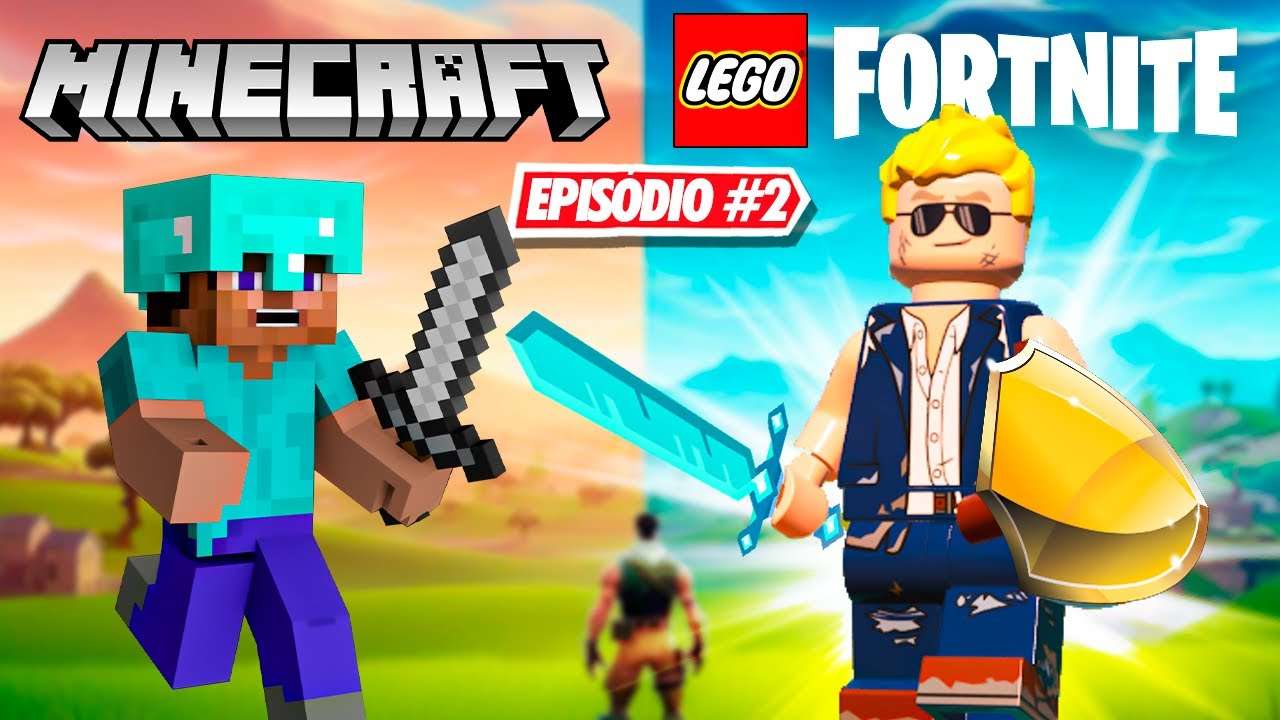 LEGO FORTNITE É MELHOR QUE MINECRAFT?! EPISÓDIO #2