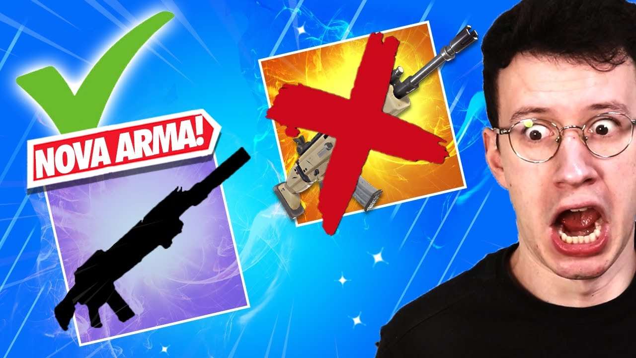 A *NOVA* ARMA É MELHOR QUE A SCAR?? - FORTNITE