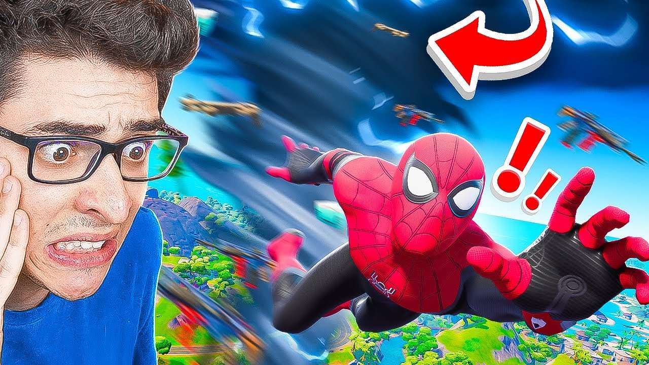 ⚠️ UM TORNADO CHEGOU NA ILHA DO FORTNITE!!!!