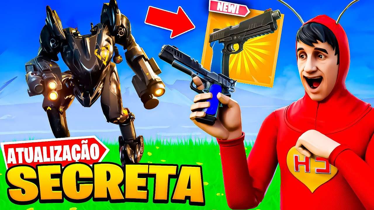 AGORA! ATUALIZAÇÃO SECRETA do FORTNITE!