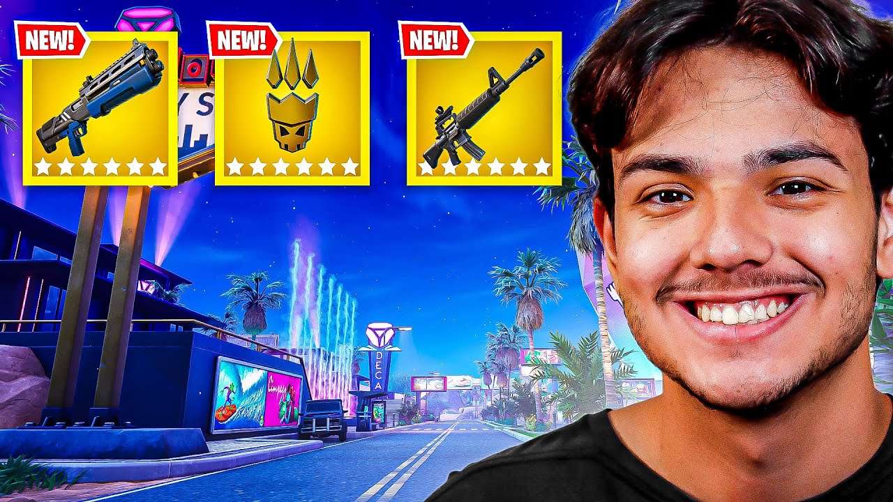 NOVO CAPÍTULO 7 ESTÁ AQUI! Melhor Capítulo do Fortnite