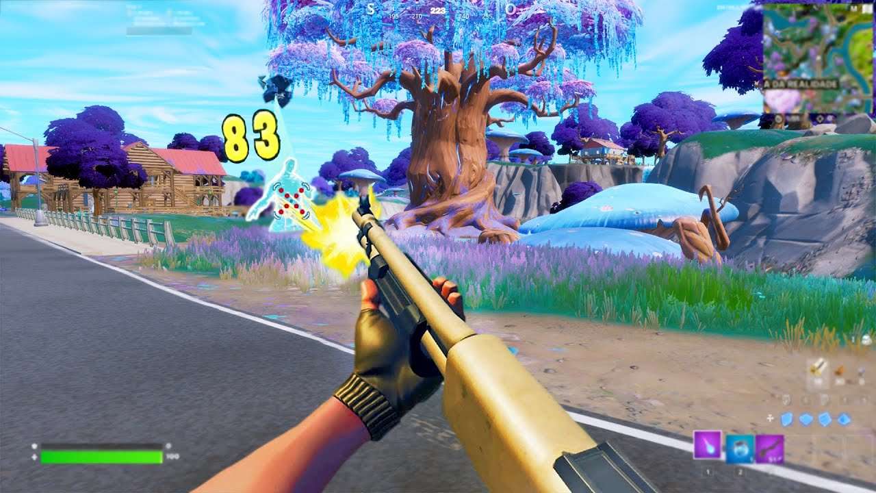 JOGUEI FORTNITE NO MODO PRIMEIRA PESSOA ANTES DA HORA..! (OFICIAL)