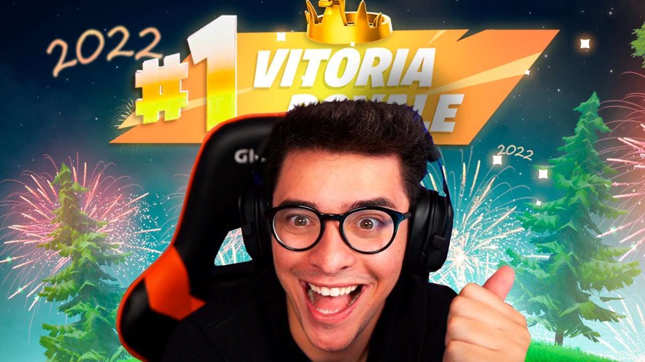 MINHA PRIMEIRA PARTIDA DE FORTNITE EM 2022!!!