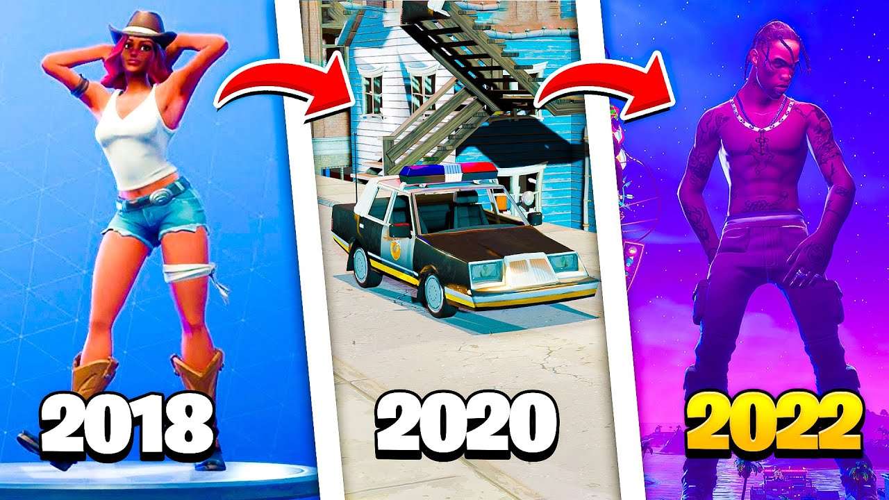 20 COISAS BANIDAS DO FORTNITE 2017-2022