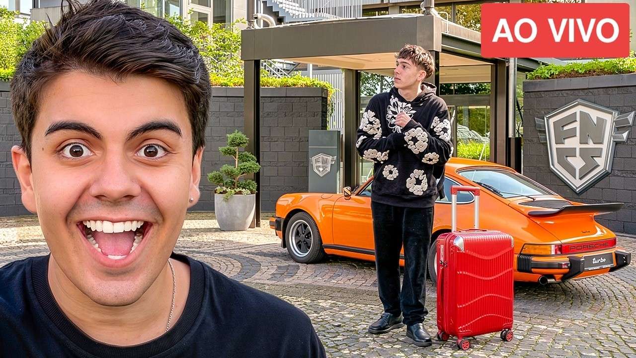 🇩🇪 PRIMEIRO DIA NA ALEMANHA + ESQUENTA DO FNCS SUMMIT | IRL AO VIVO 🏆 | APOIE: DENGOSO