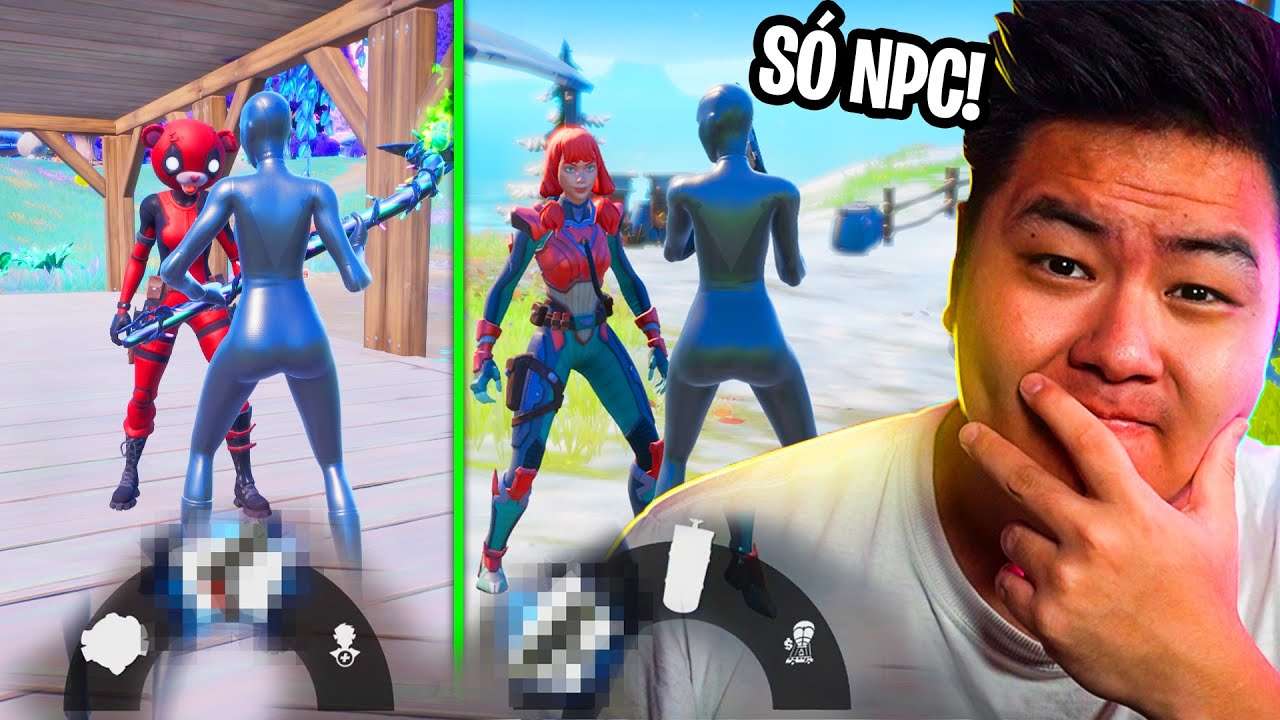 Só vale itens dos NPC'S!! *deu ruim?* | FORTNITE