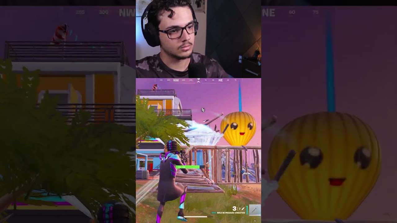 SNIPER + EXPLOSÃO no Fortnite!