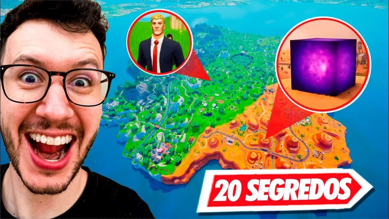 20 SEGREDOS DA NOVA TEMPORADA OG DO FORTNITE!! (MAPA ANTIGO)