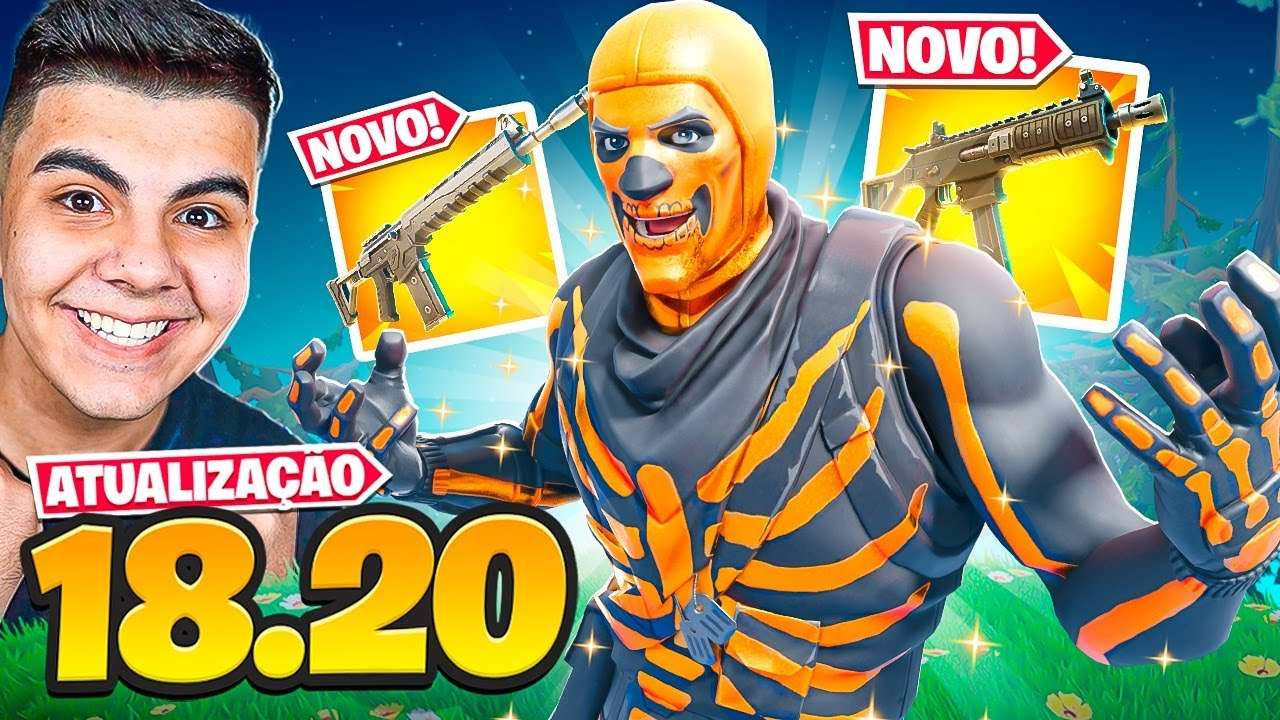 CHEGOU ATUALIZAÇÃO 18.20! TUDO QUE VOCÊ AINDA NÃO SABE! - FORTNITE