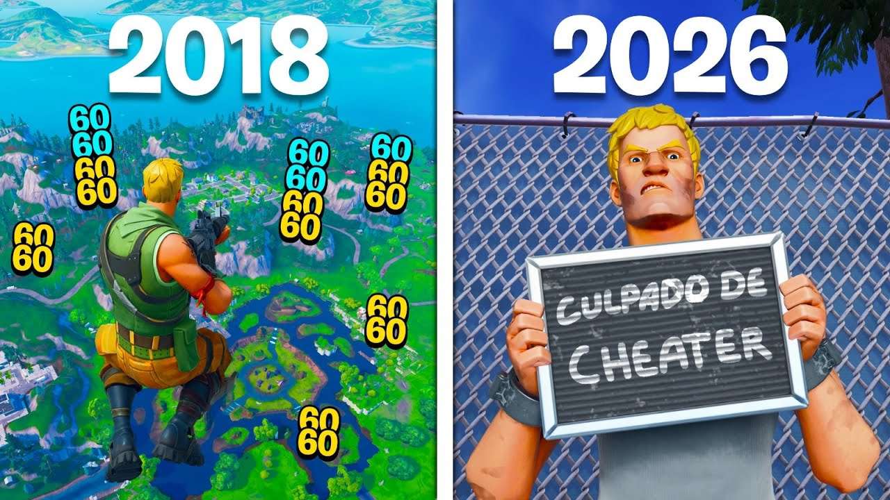 A HISTÓRIA e EVOLUÇÃO dos HACKERS no FORTNITE!