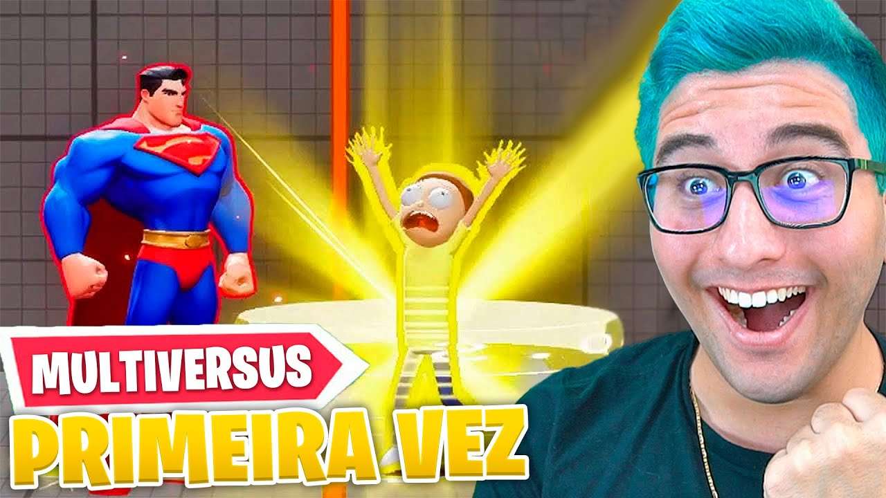 MINHA PRIMEIRA VEZ JOGANDO MULTIVERSUS INTENSO GAMER