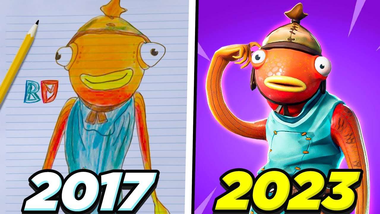 20 COISAS DO FORTNITE FEITAS POR FÃS!