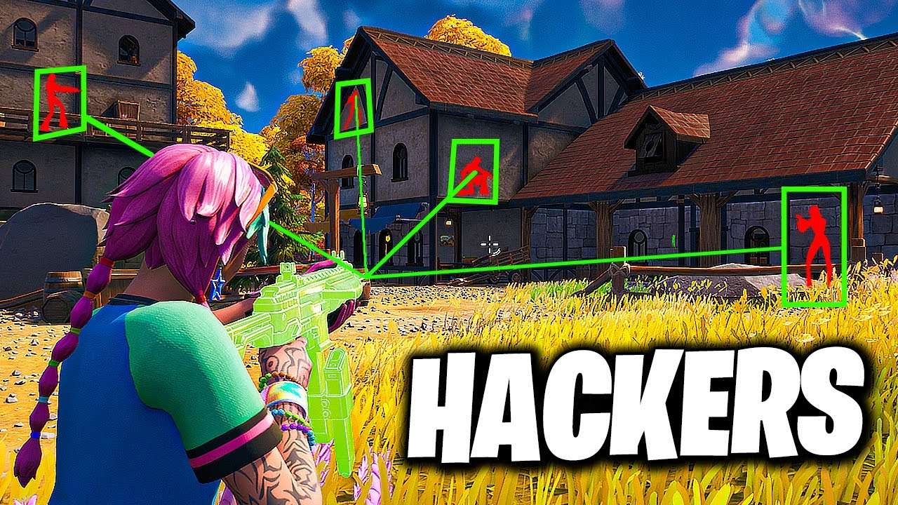 ENCONTREI *5 HACKERS* NO CAPÍTULO 4 DO FORTNITE!