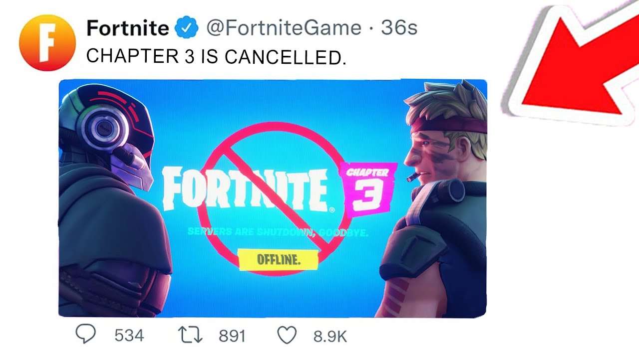 Fortnite Capitulo 3 Cancelado! Prejuizo da Epic Games..