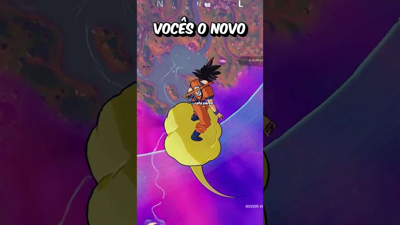 ESSE BUG DO GOKU QUEBROU O FORTNITE