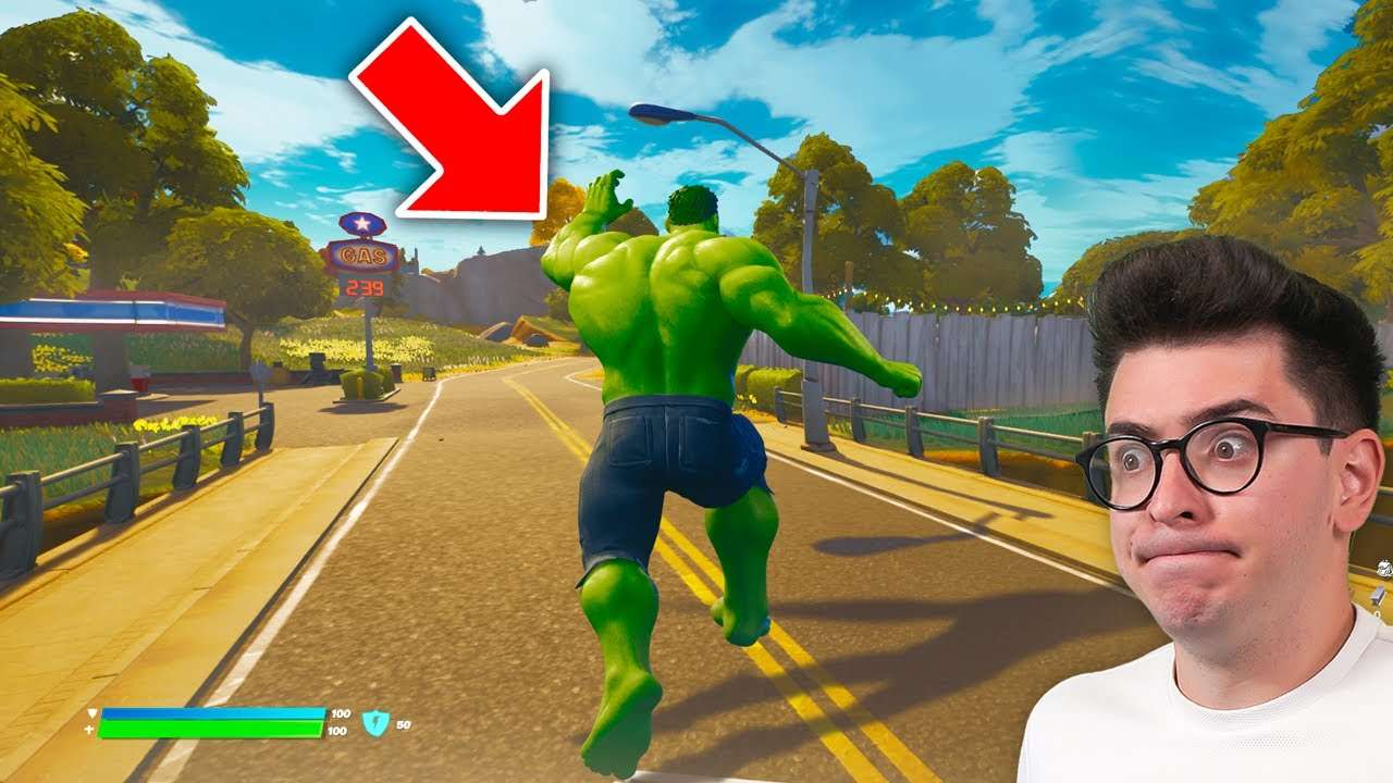 O HULK CHEGOU AO FORTNITE!