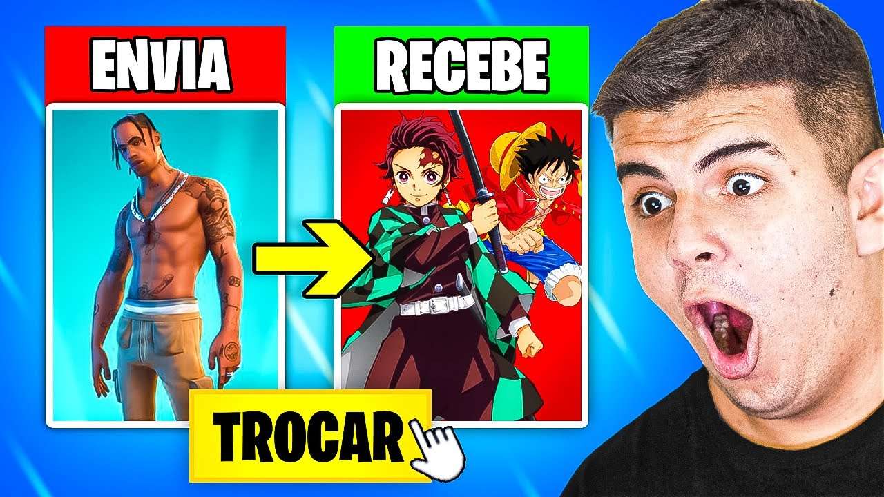 ESSE SCAMMER QUIS TROCAR SKIN RARAS COMIGO!