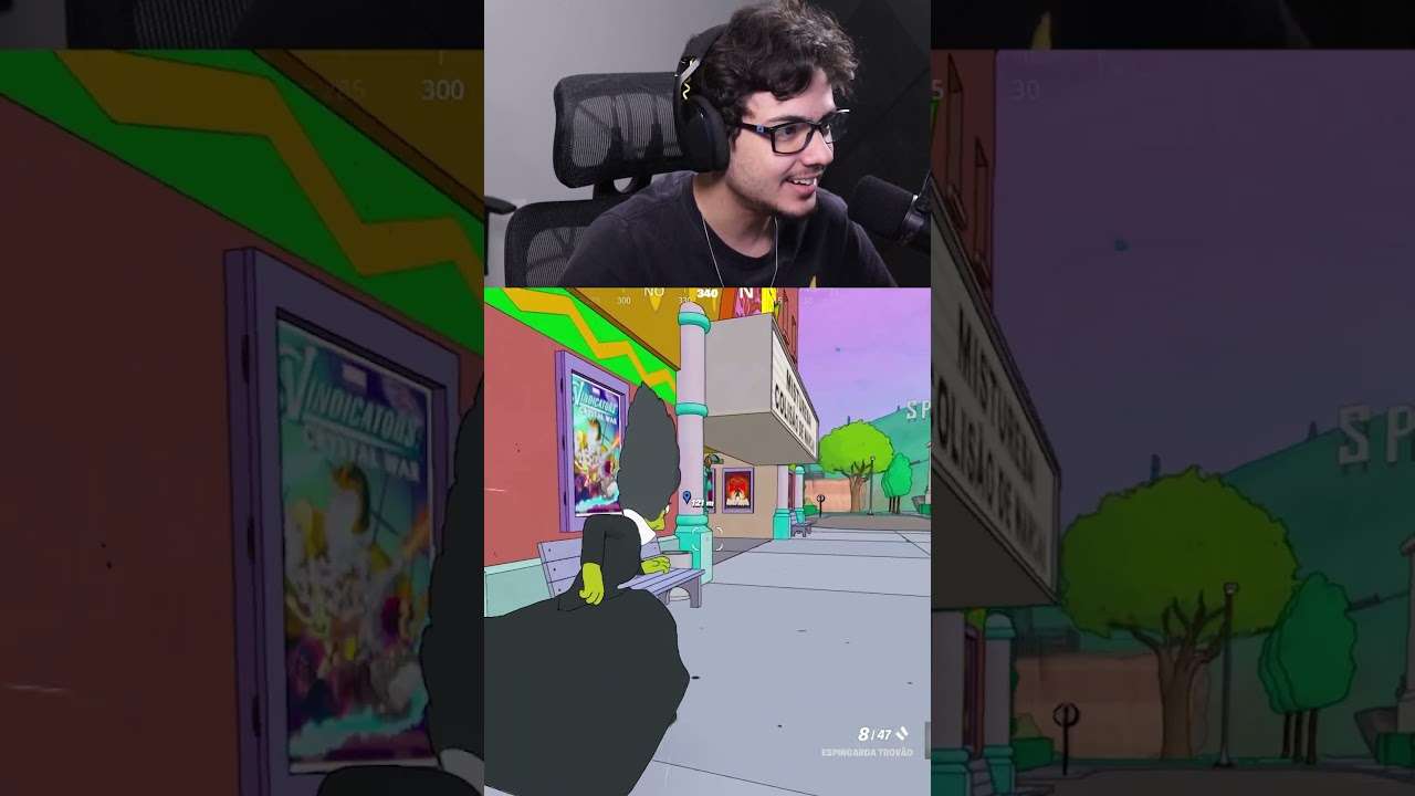 Segredo do CINEMA dos SIMPSONS no Fortnite