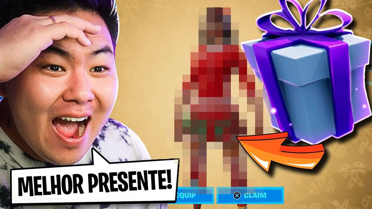 A MELHOR SKIN QUE O FORTNITE DEU DE GRAÇA!! | FORTNITE